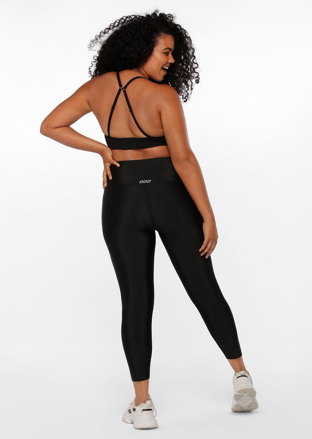 Cool Touch Lotus Ankle Biter Leggings