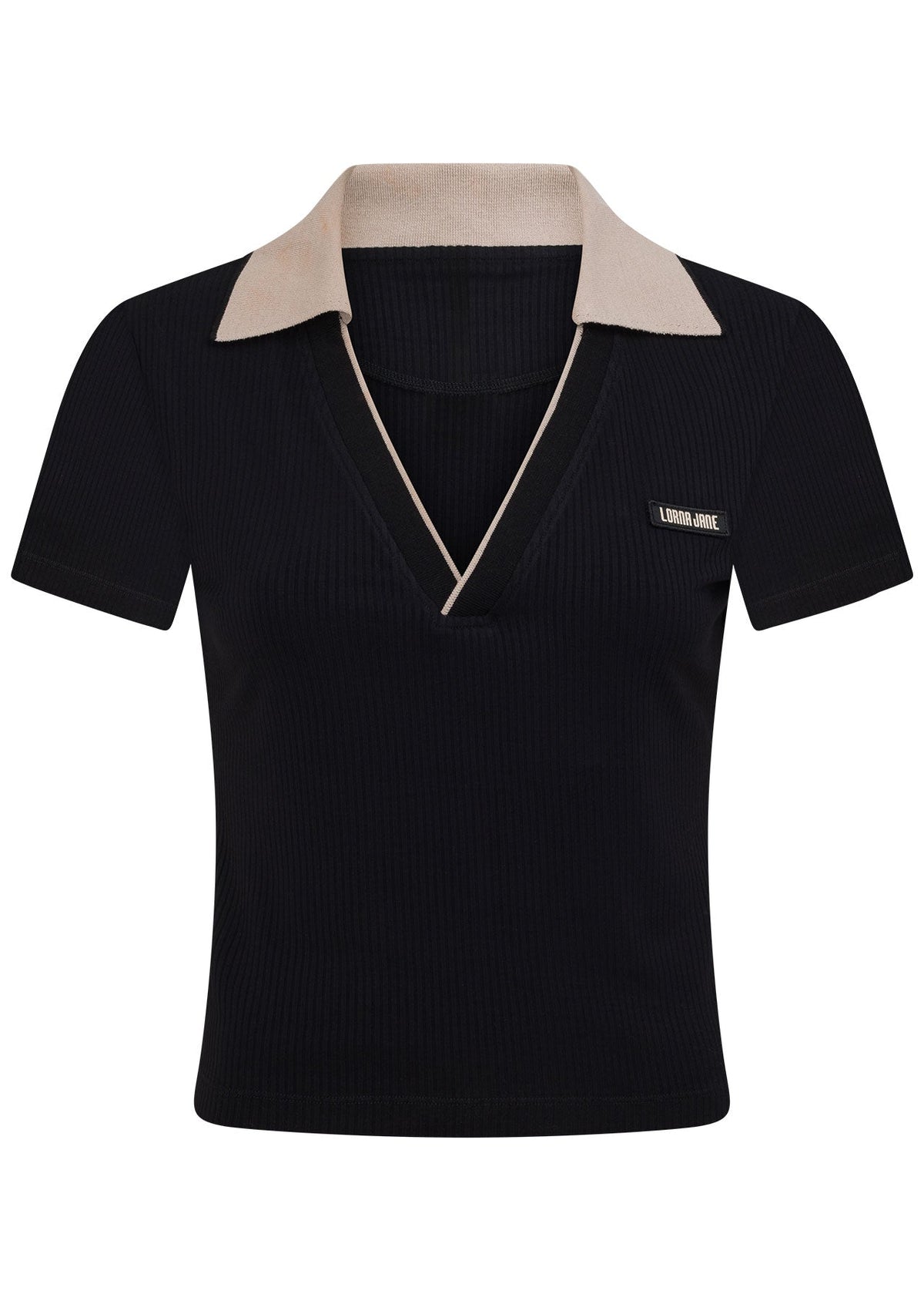 Courtside Cropped Polo