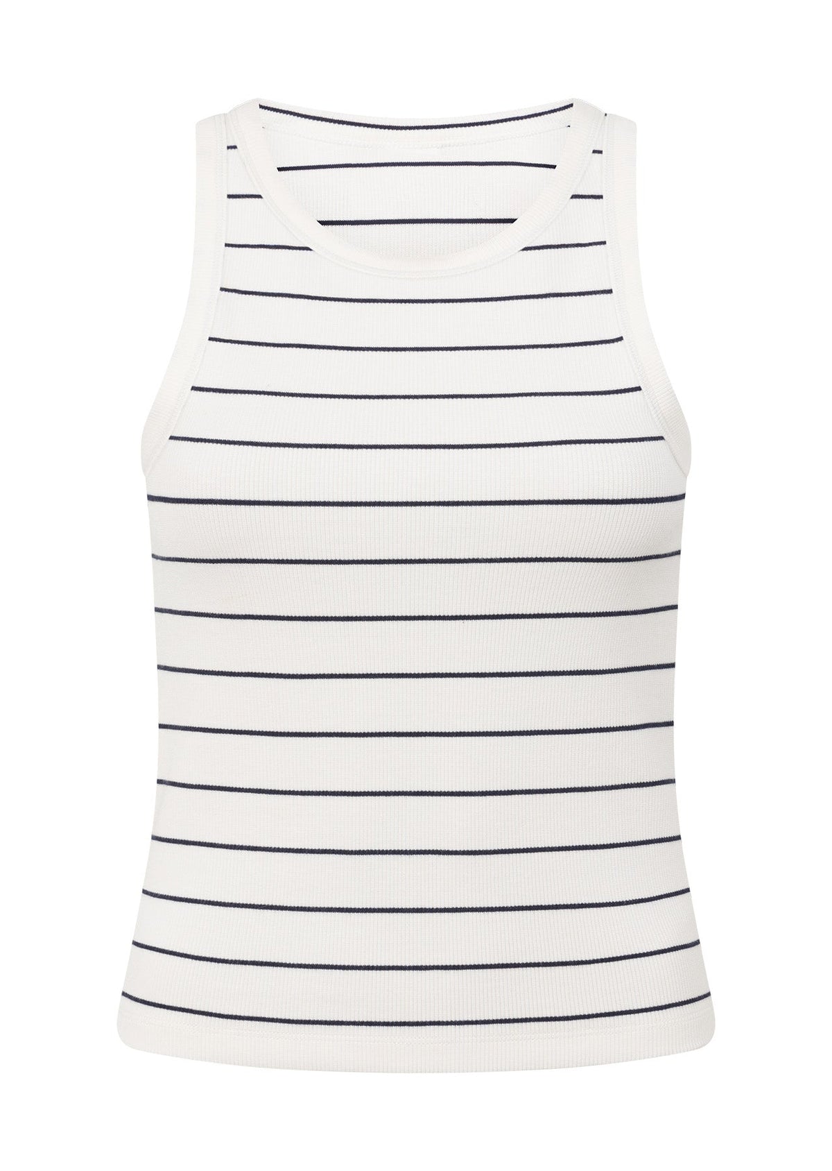 LJ Basics Stripe Rib Tank