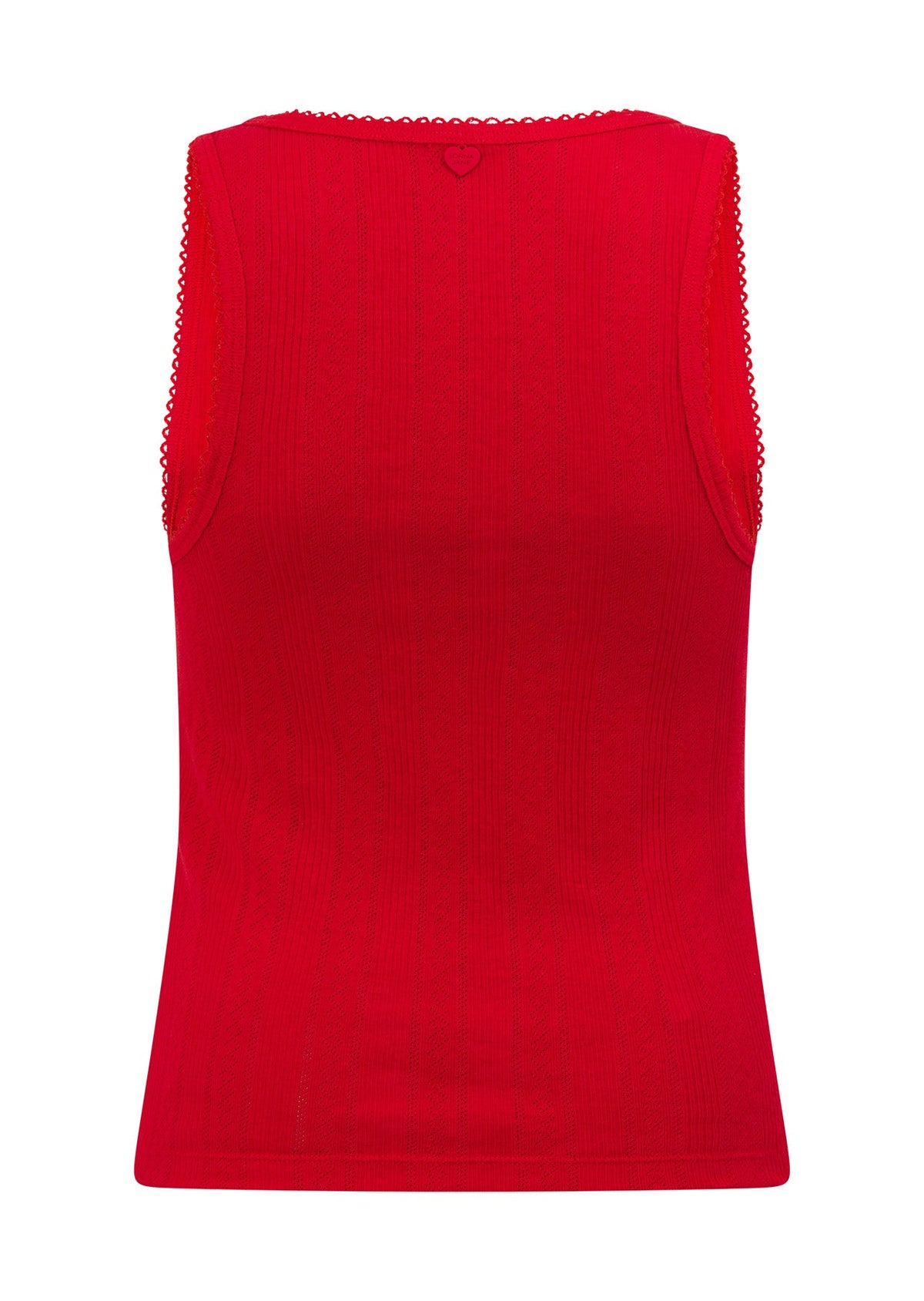 Mi Amour Pointelle Tank