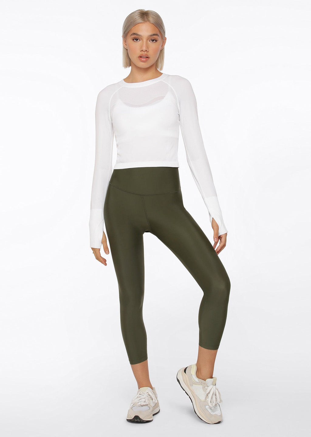 Cool Touch Lotus Ankle Biter Leggings
