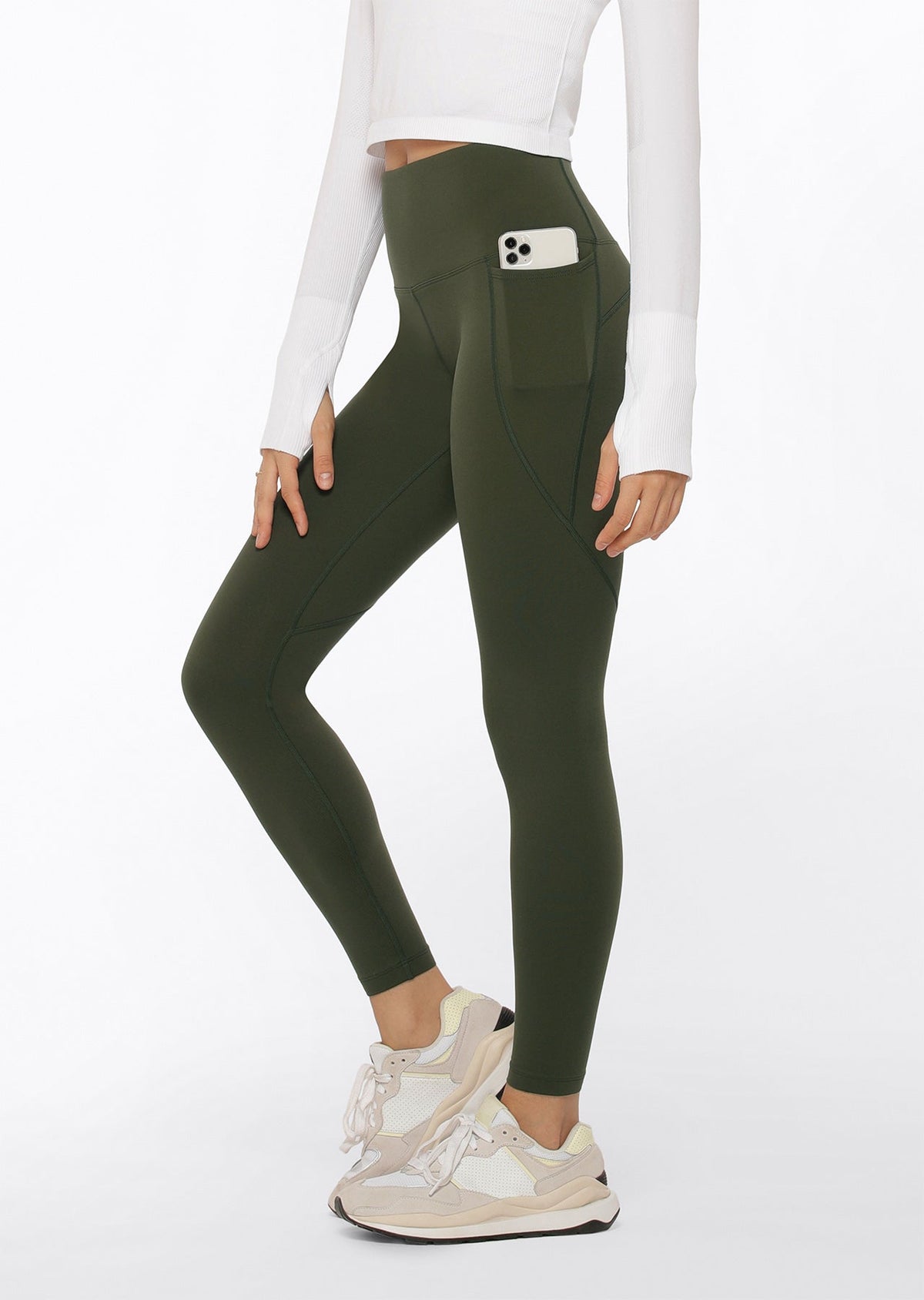 Amy Winter Thermal Phone Pocket Tech Leggings