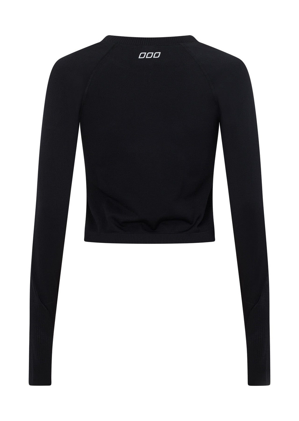 Dynamic Seamless Cropped Long Sleeve Top