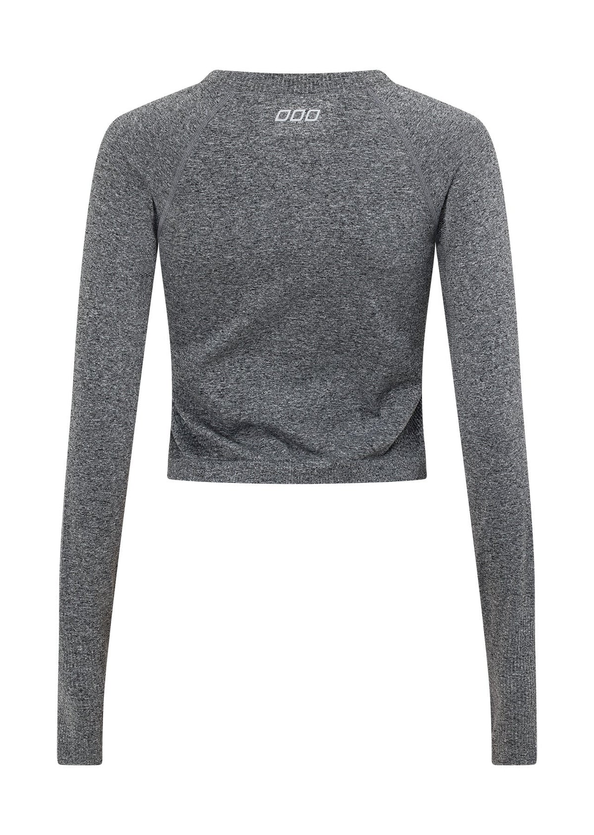 Dynamic Seamless Cropped Long Sleeve Top