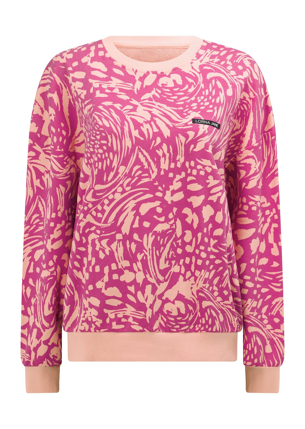 Abstract Oversized Sweat