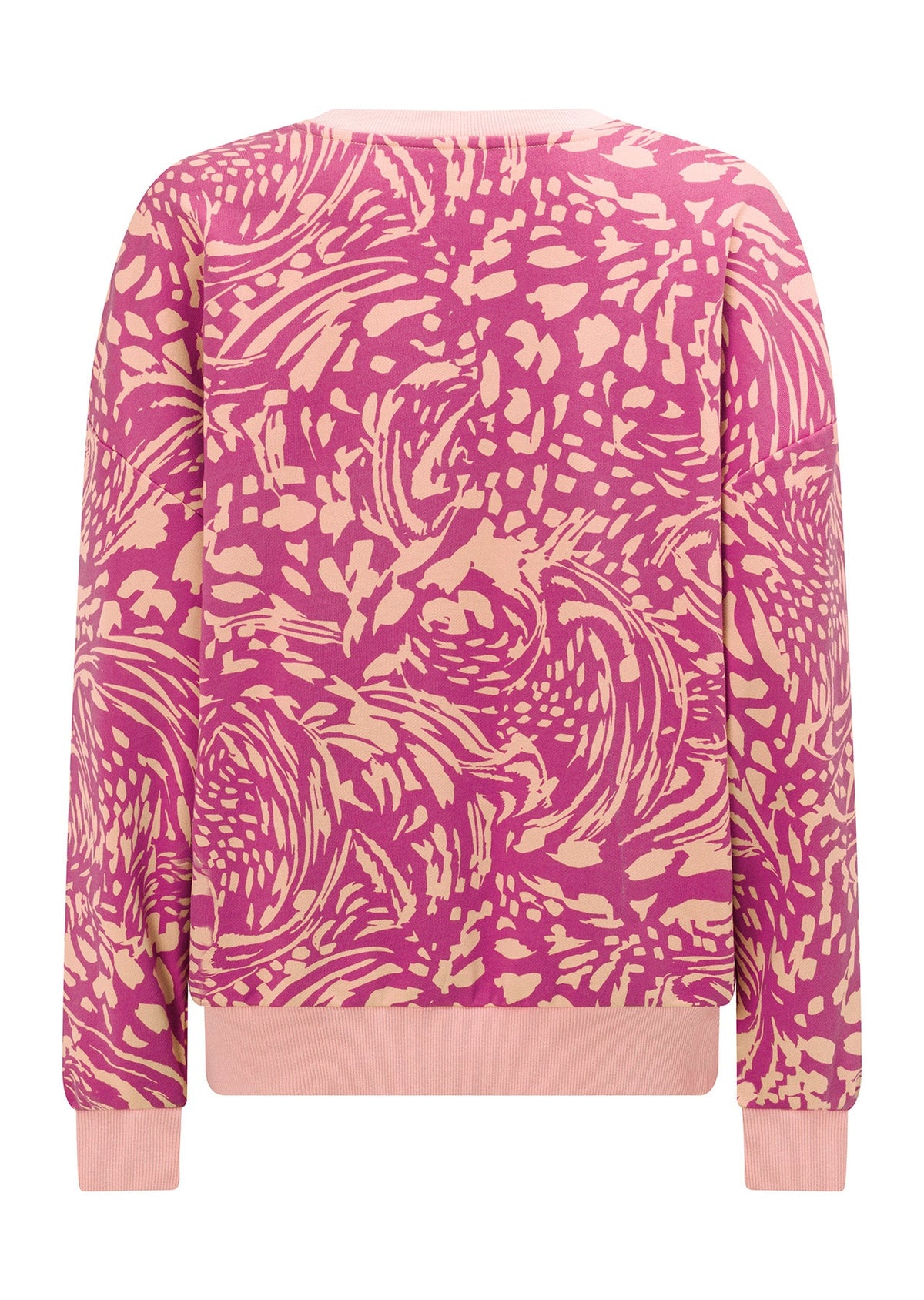 Abstract Oversized Sweat