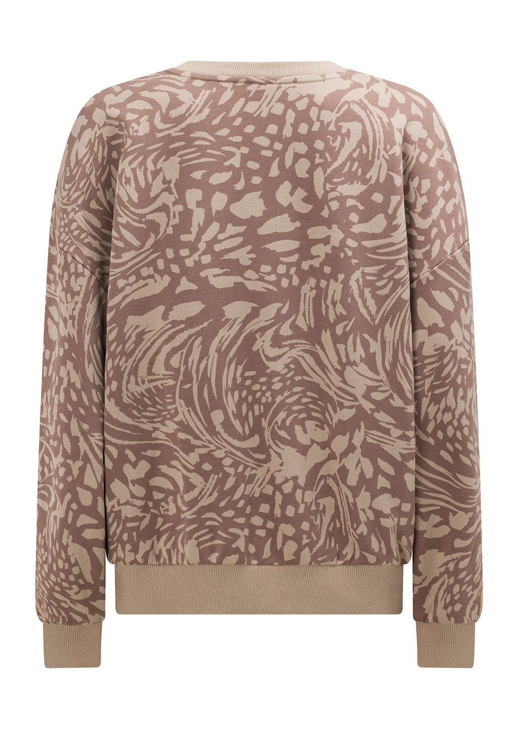 Abstract Oversized Sweat