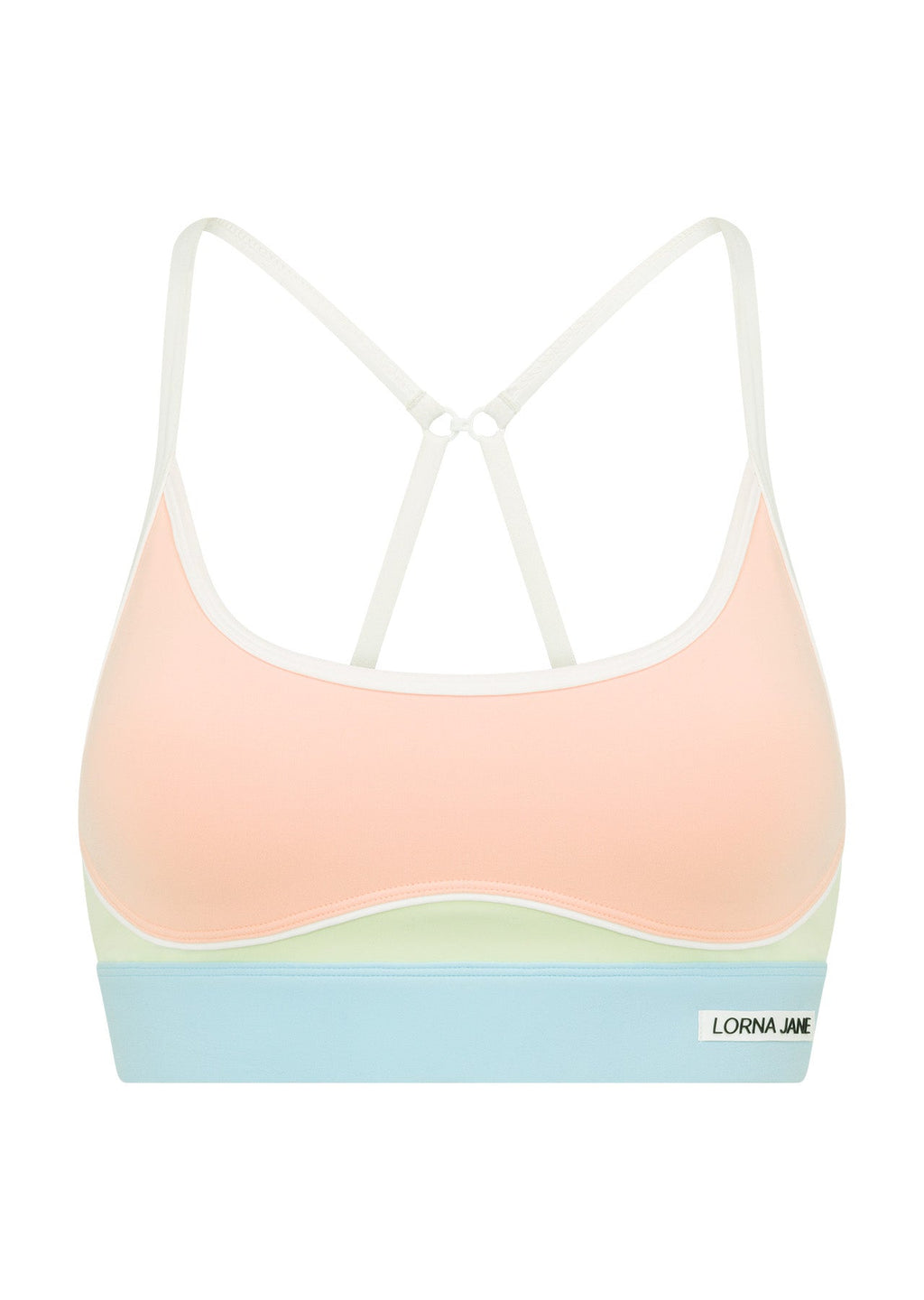 Rainbow Splice Sports Bra