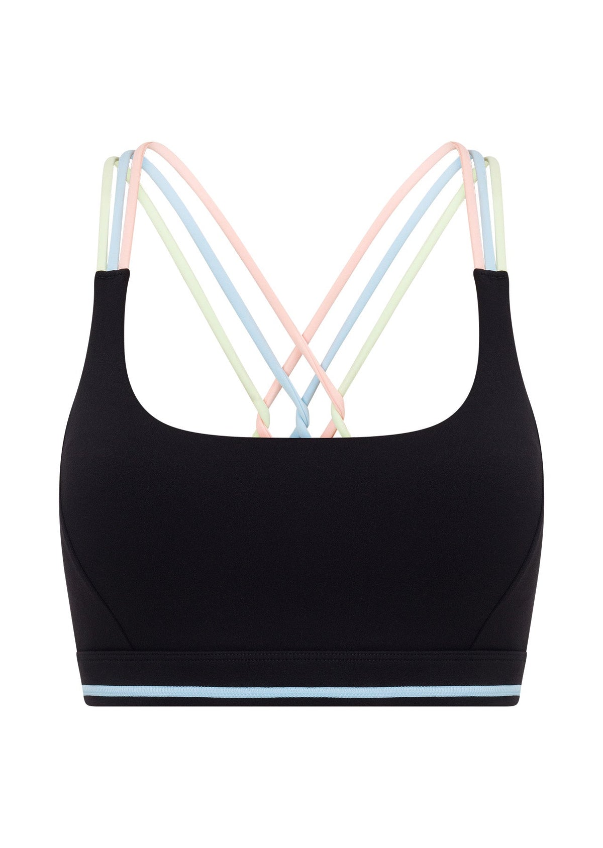 Pastel Glow Recycled Sports Bra