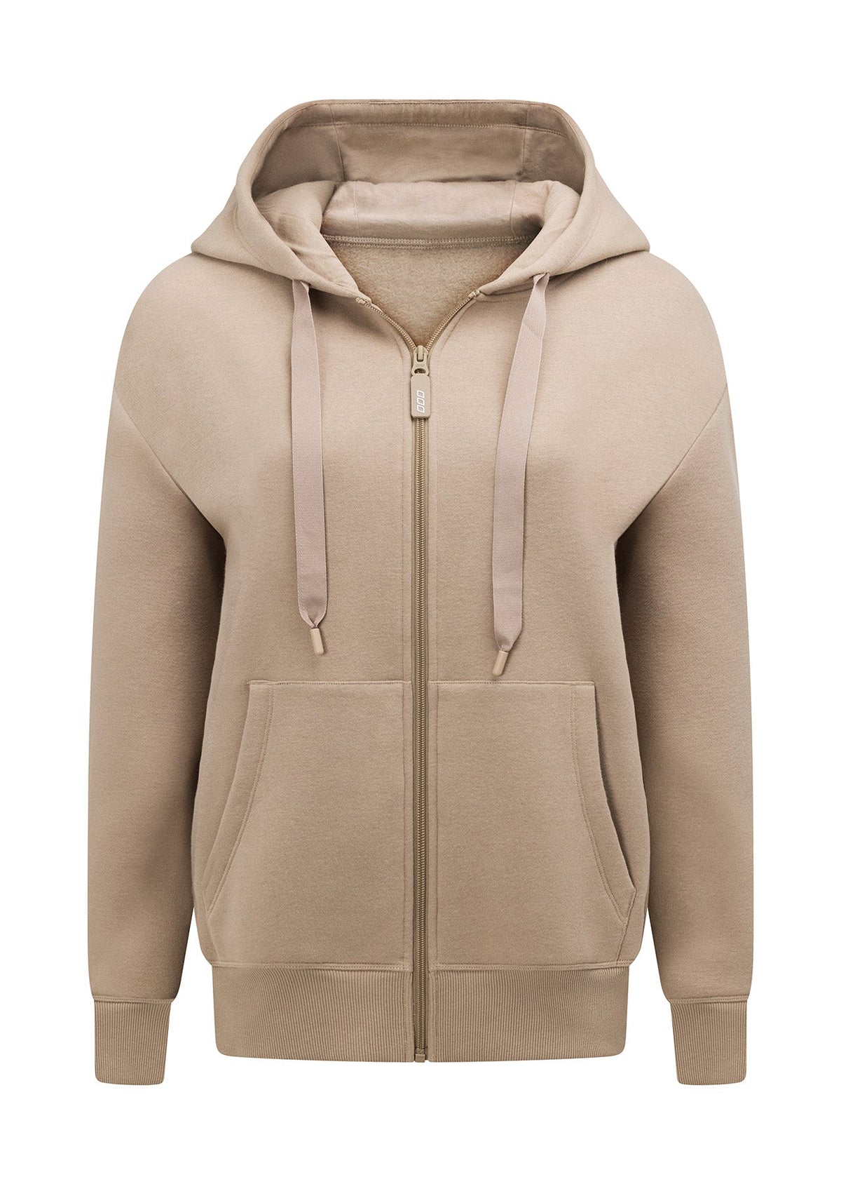 Fleece Zip Through Hoodie