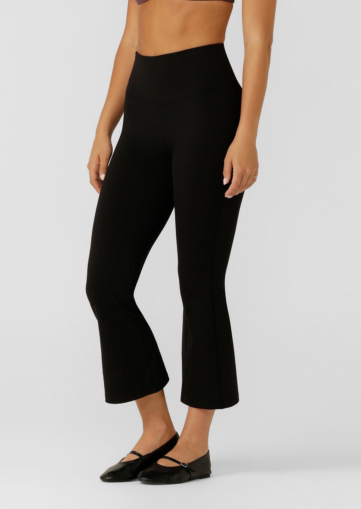 Lotus Flared Cropped Leggings