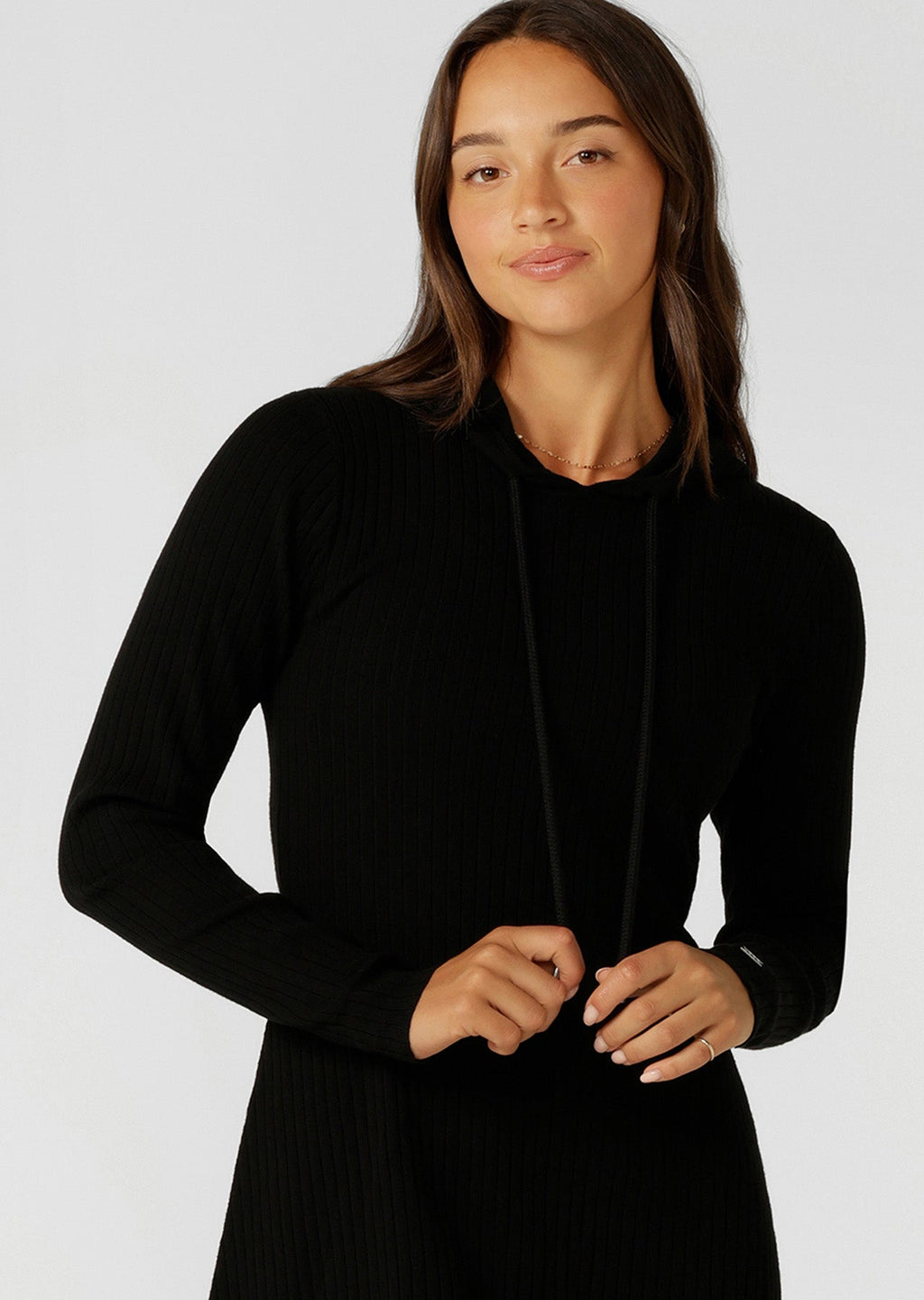 Athleisure Knit Mini Dress