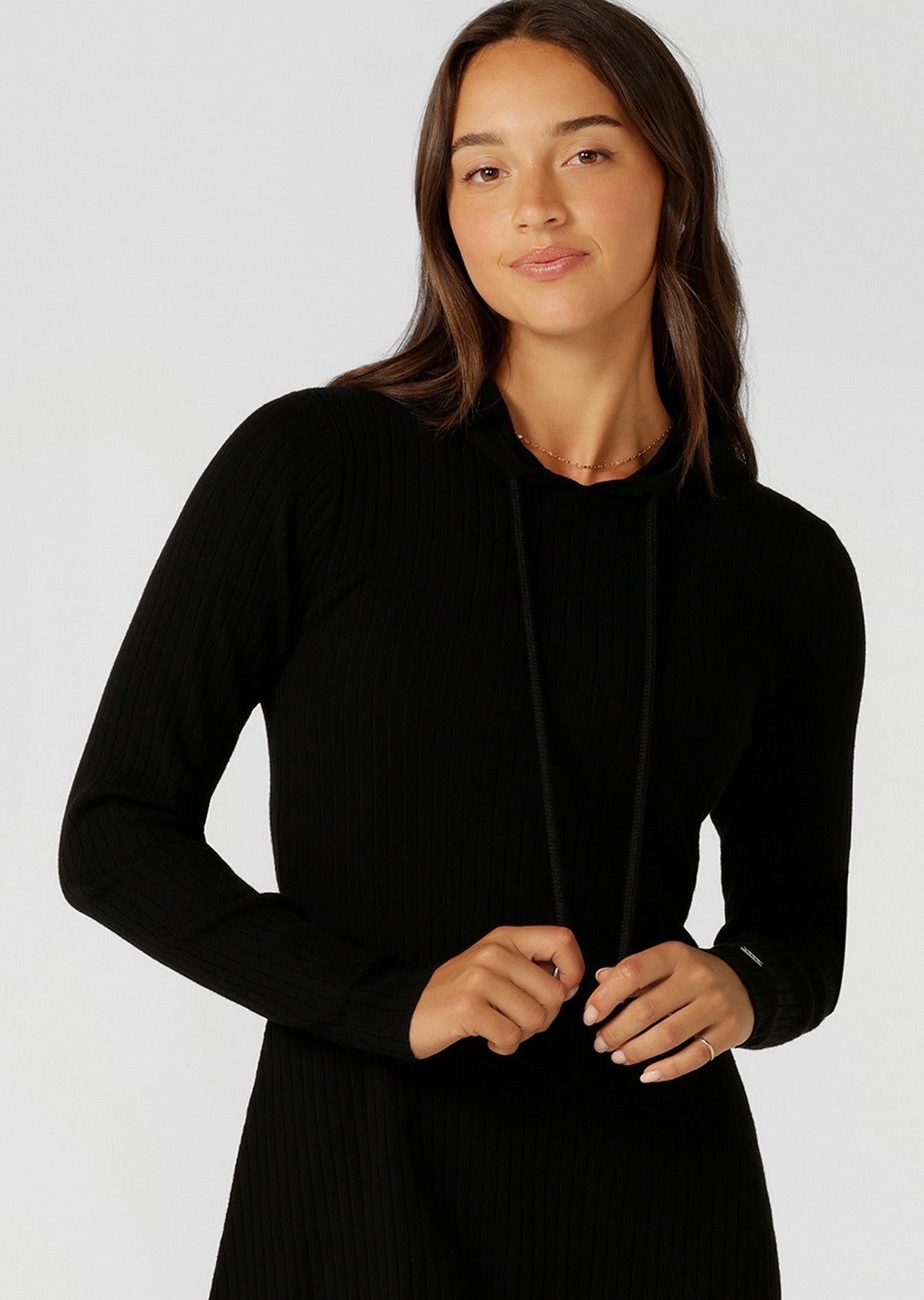 Athleisure Knit Mini Dress