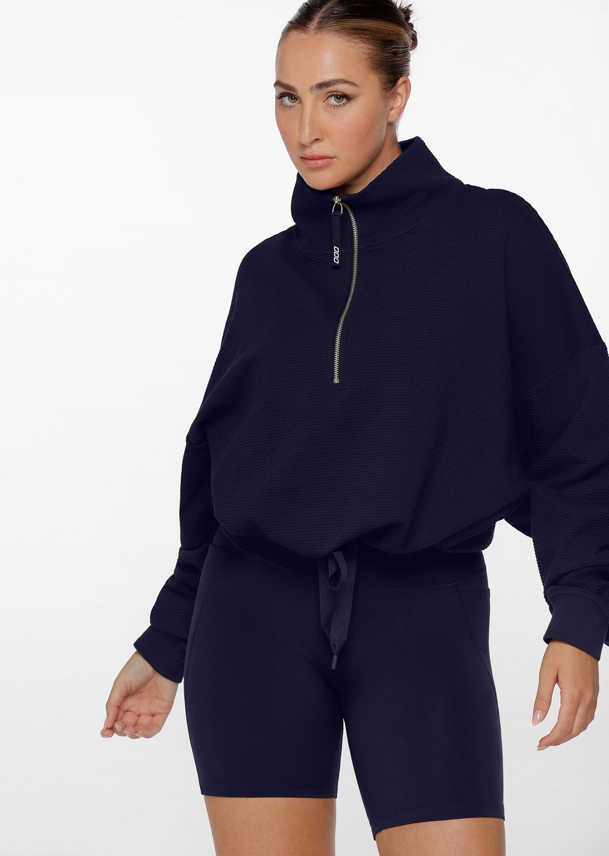 LJ Rib Quarter Zip Sweat