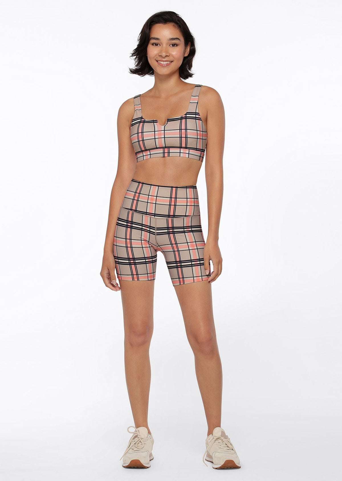 Putter Plaid Bike Shorts