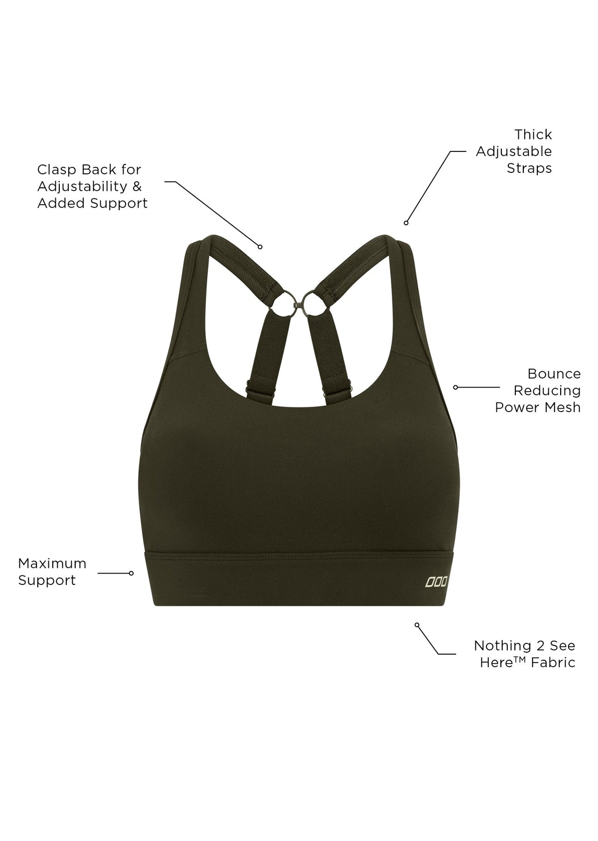 Amy Maximum Support Sports Bra