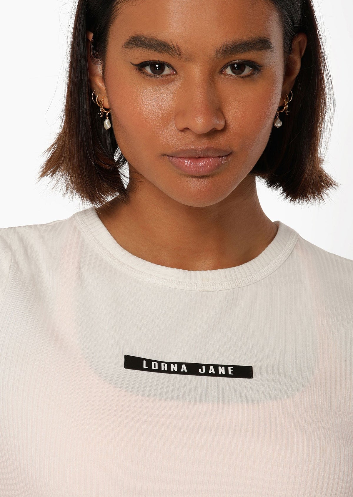 Defining Moment Rib Short Sleeve Top
