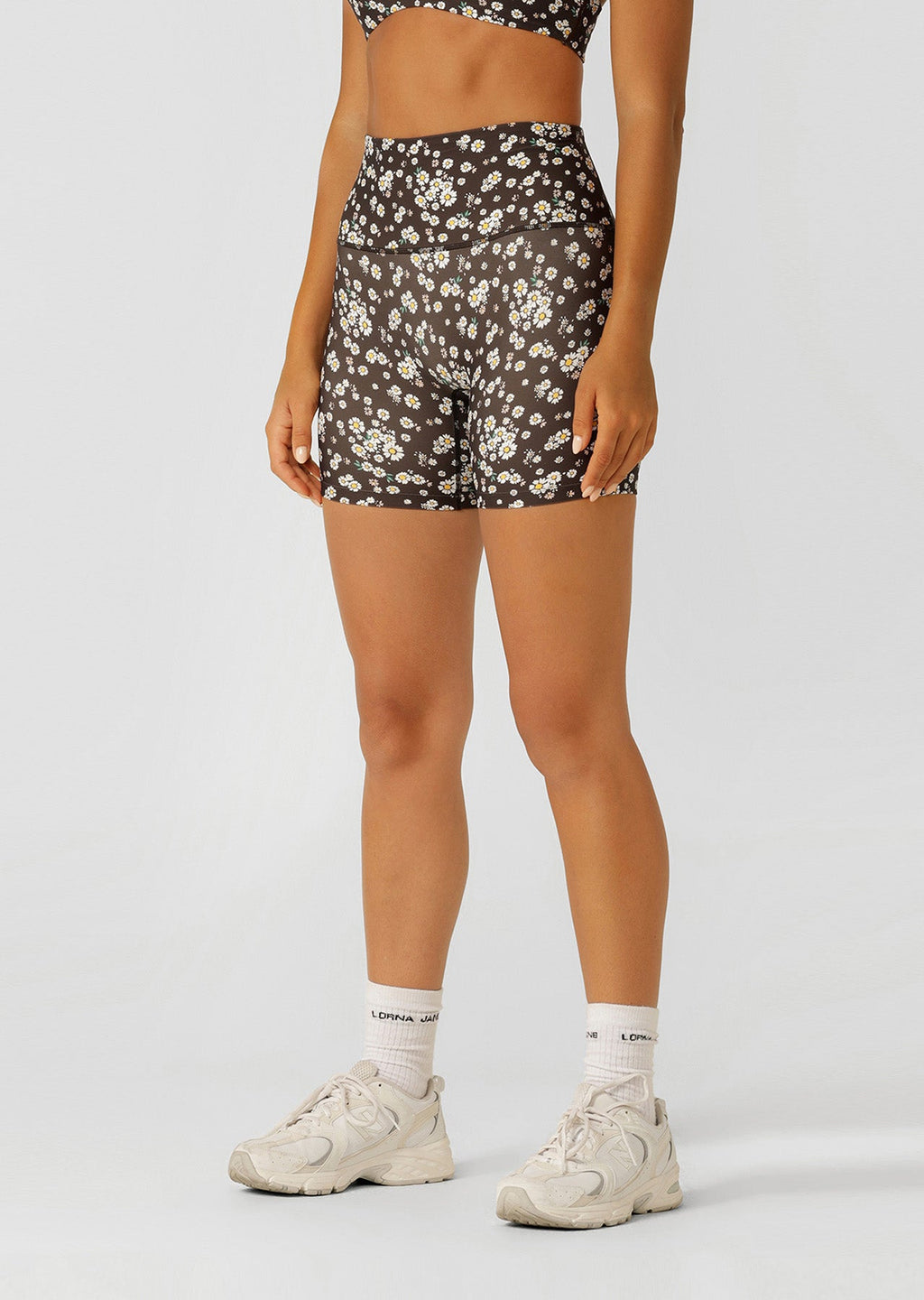 Ditsy Daisy 12cm Booty Bike Shorts