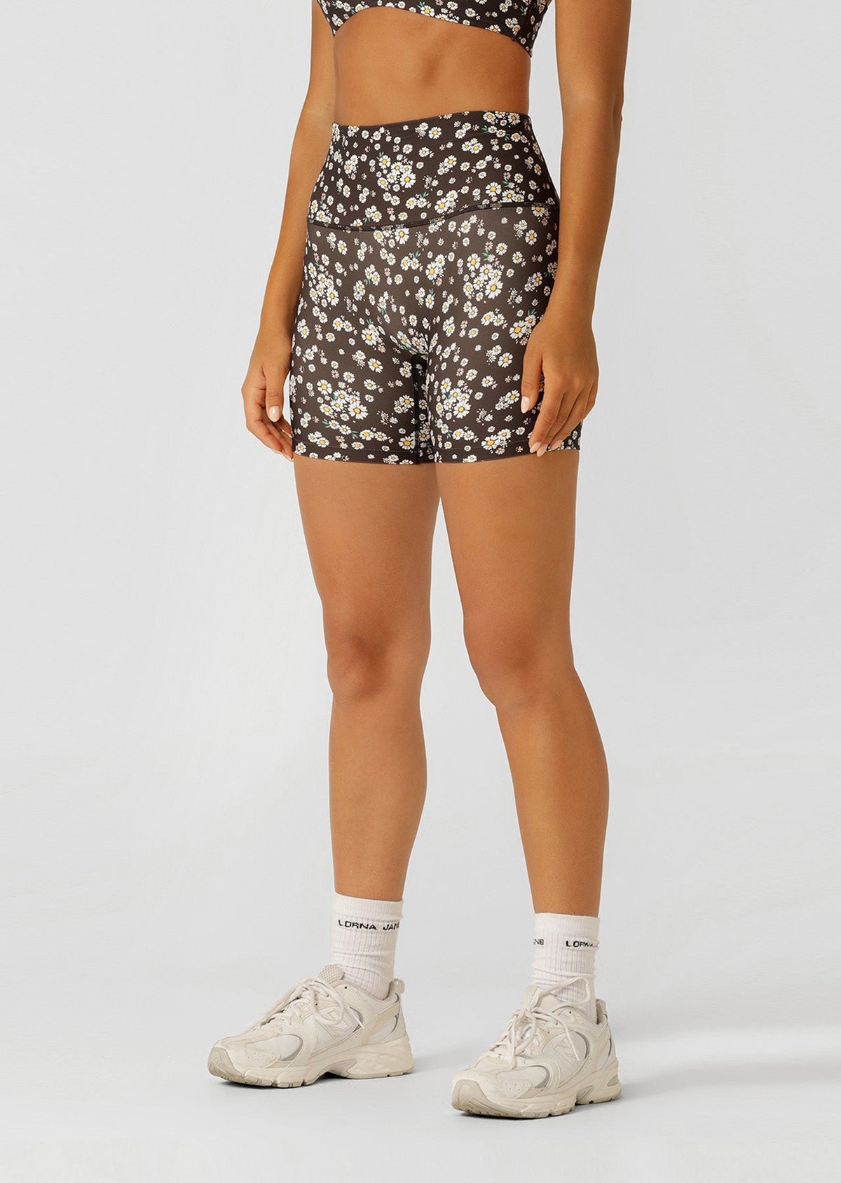 Ditsy Daisy 12cm Booty Bike Shorts