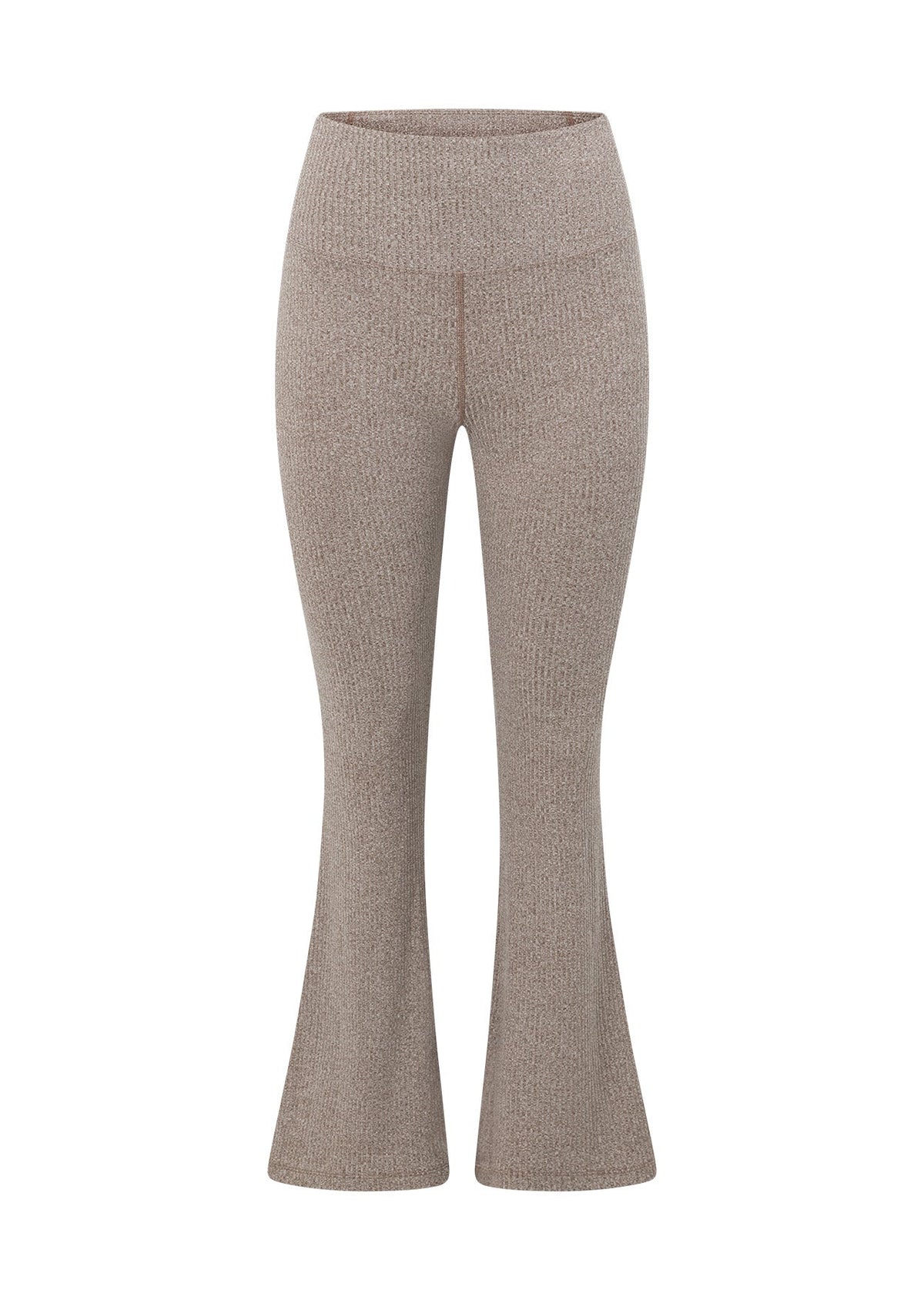 Mindful Rib Full Length Flared Leggings