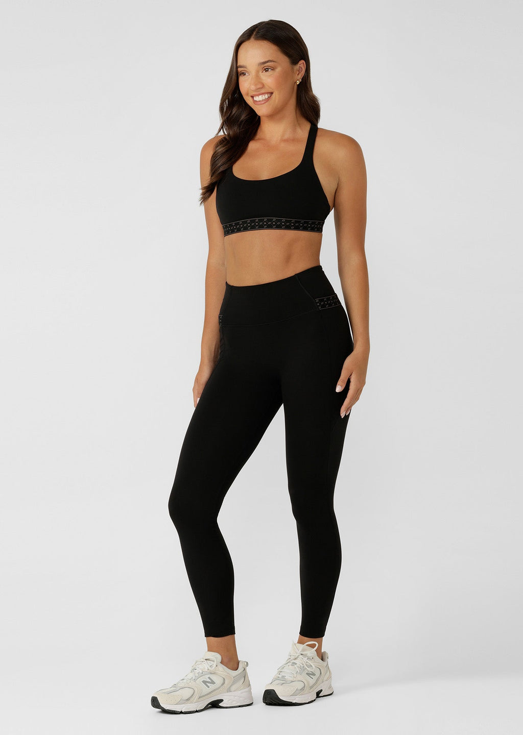 Iconic Monogram High Support Sports Bra
