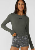 Motion Long Sleeve Rib Top
