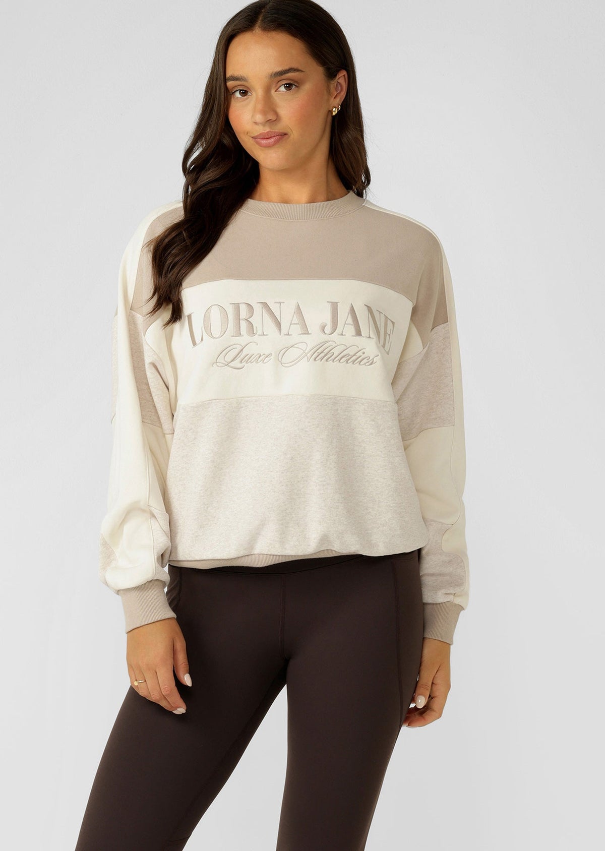 Lorna Luxe Panelled Sweat