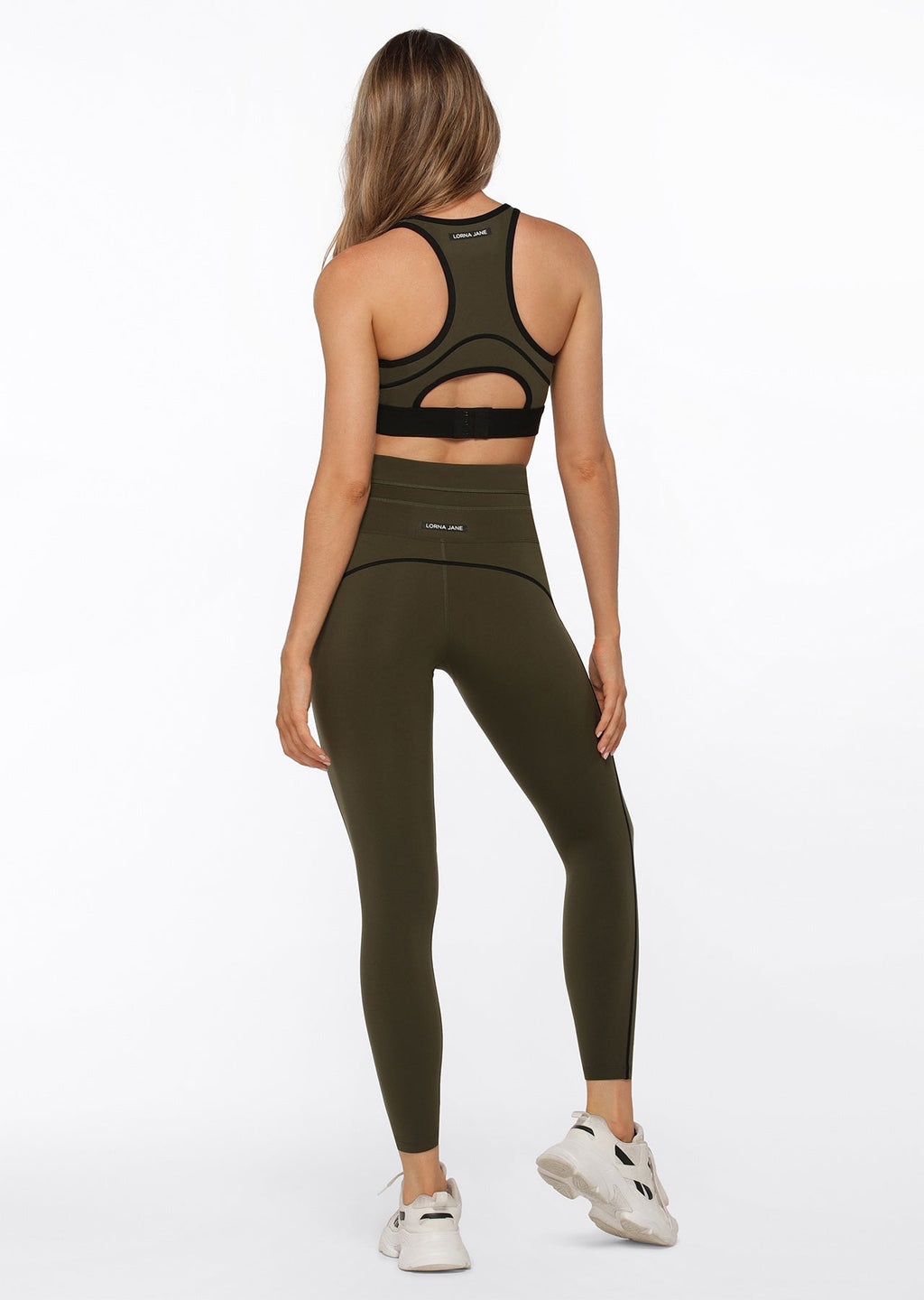 Contrast Racer Ankle Biter Leggings