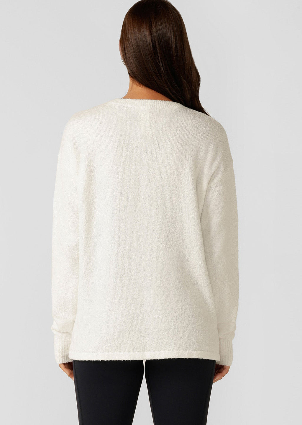 Campus Oversized Long Sleeve Top