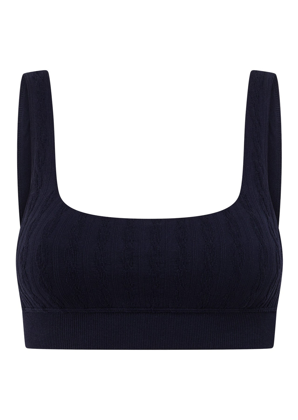 Cable Seamless Sports Bra