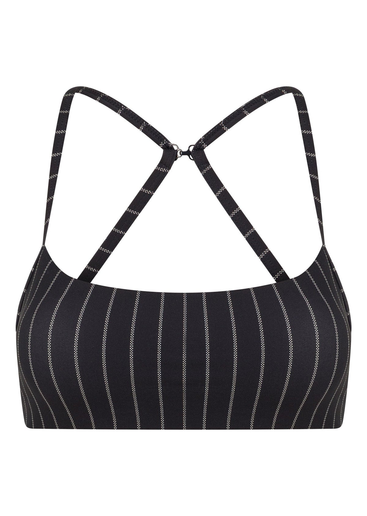 Pinstripe Sports Bra