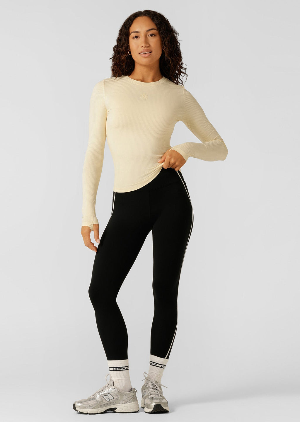 Movement Long Sleeve Rib Top
