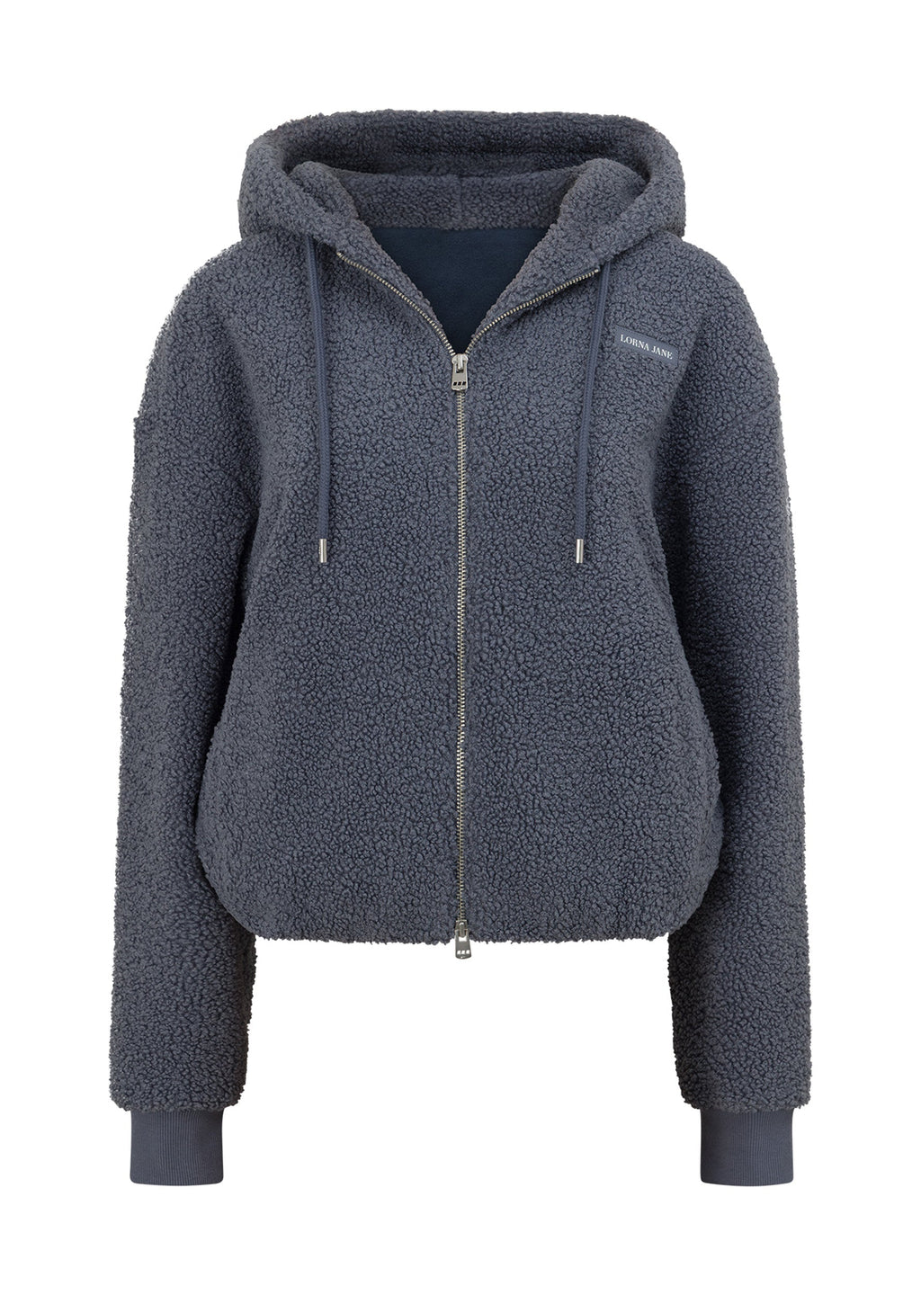 Field Teddy Zip Through Hoodie