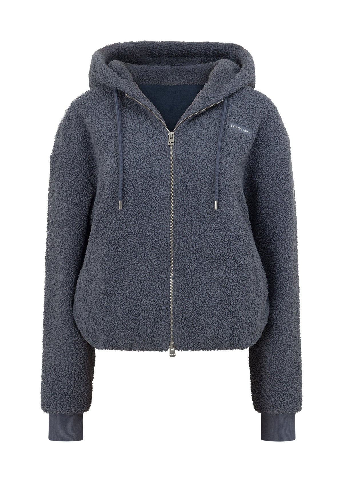 Field Teddy Zip Through Hoodie