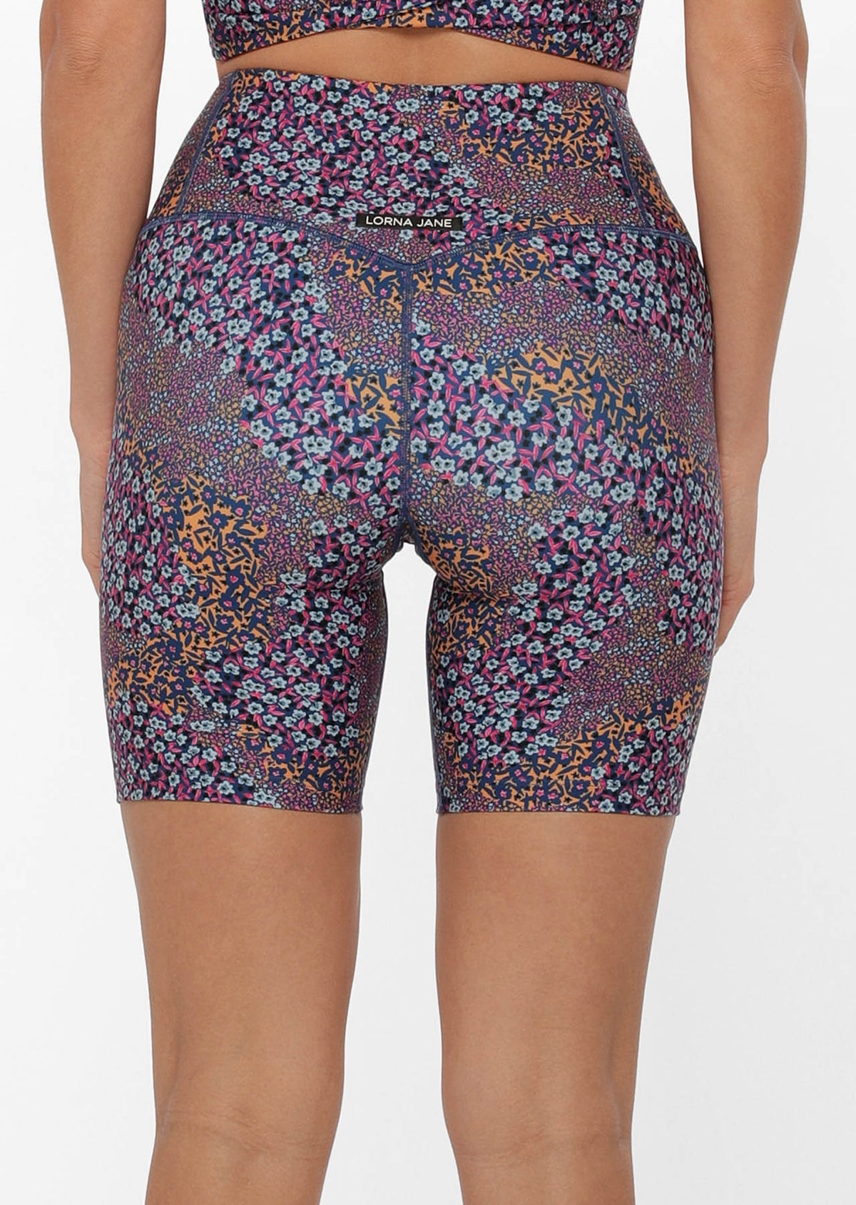 Midnight Ditsy Bike Shorts