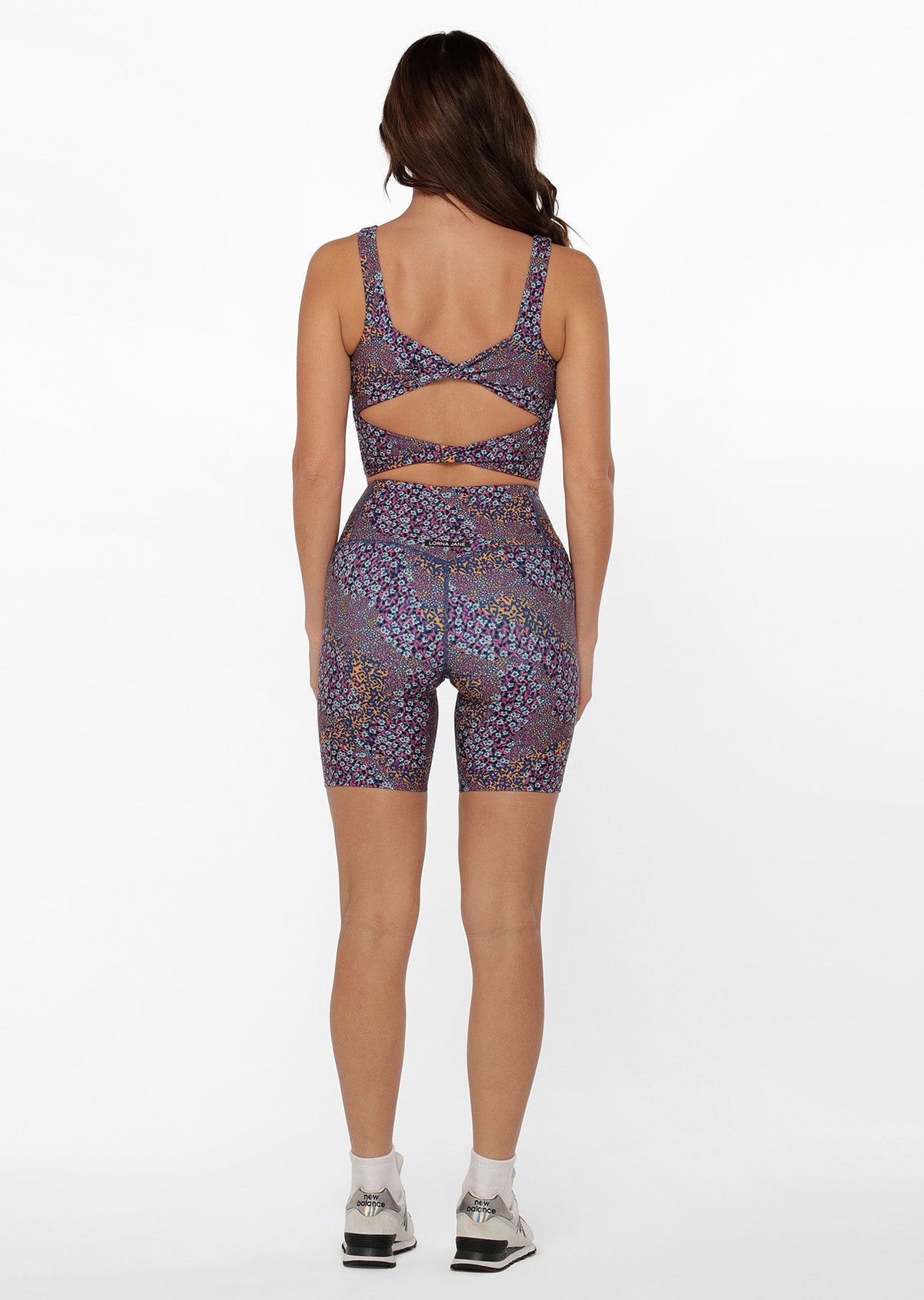 Midnight Ditsy Bike Shorts