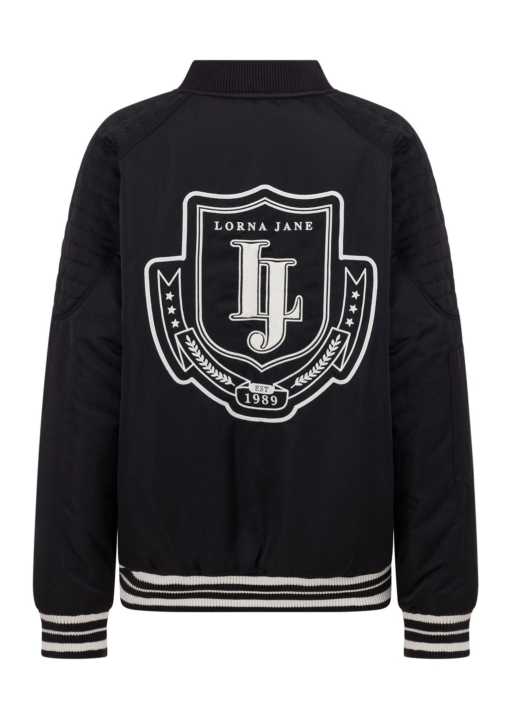 Double Time Quilted Bomber Jacket