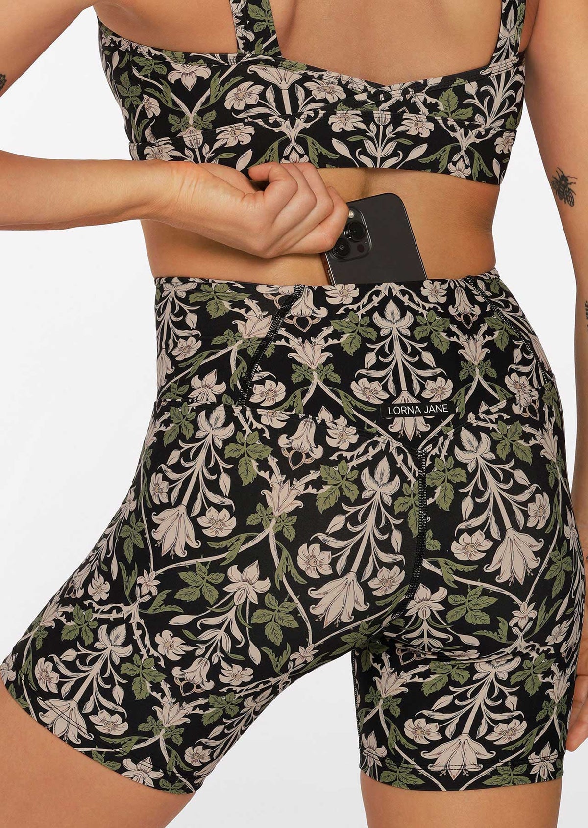 Botanical Pocket Bike Shorts