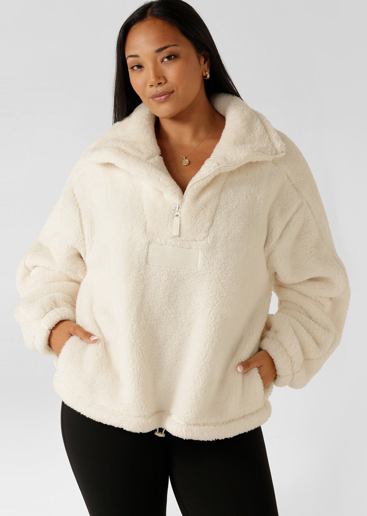 Everyday Teddy Quarter Zip Sweat