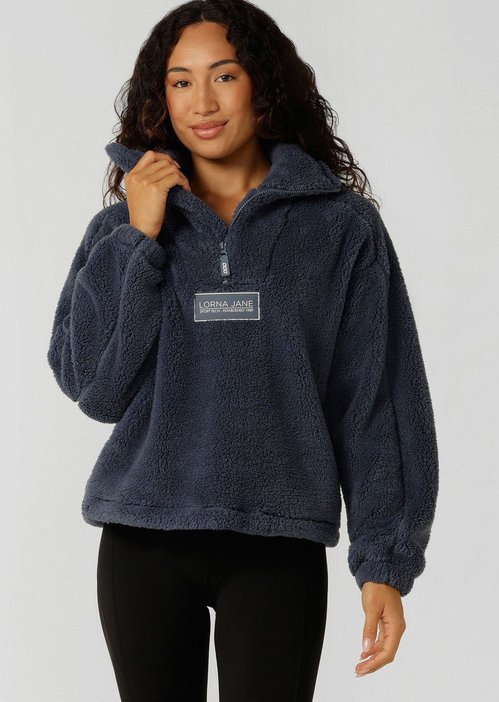 Everyday Teddy Quarter Zip Sweat