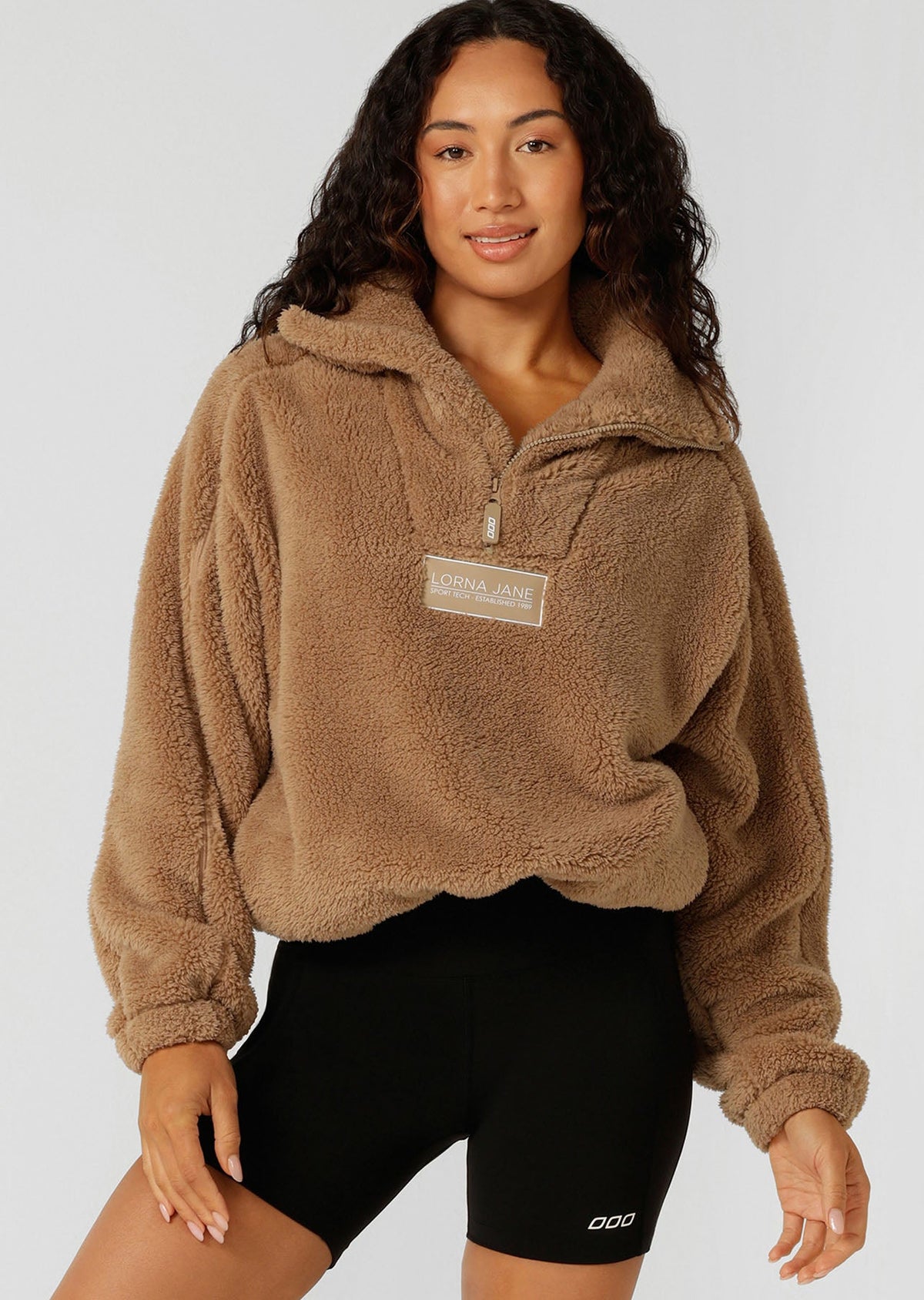 Everyday Teddy Quarter Zip Sweat