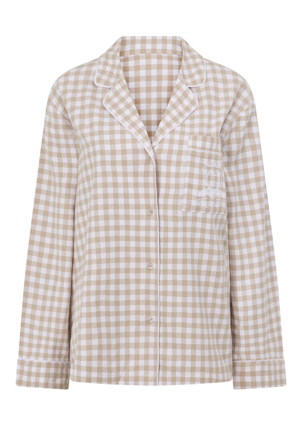 Flannel Lounge Shirt
