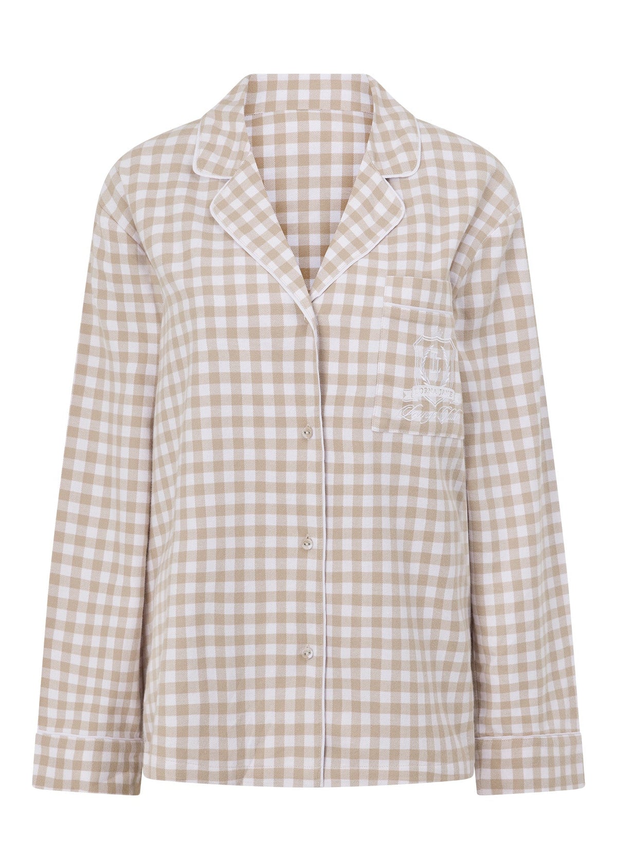 Flannel Lounge Shirt