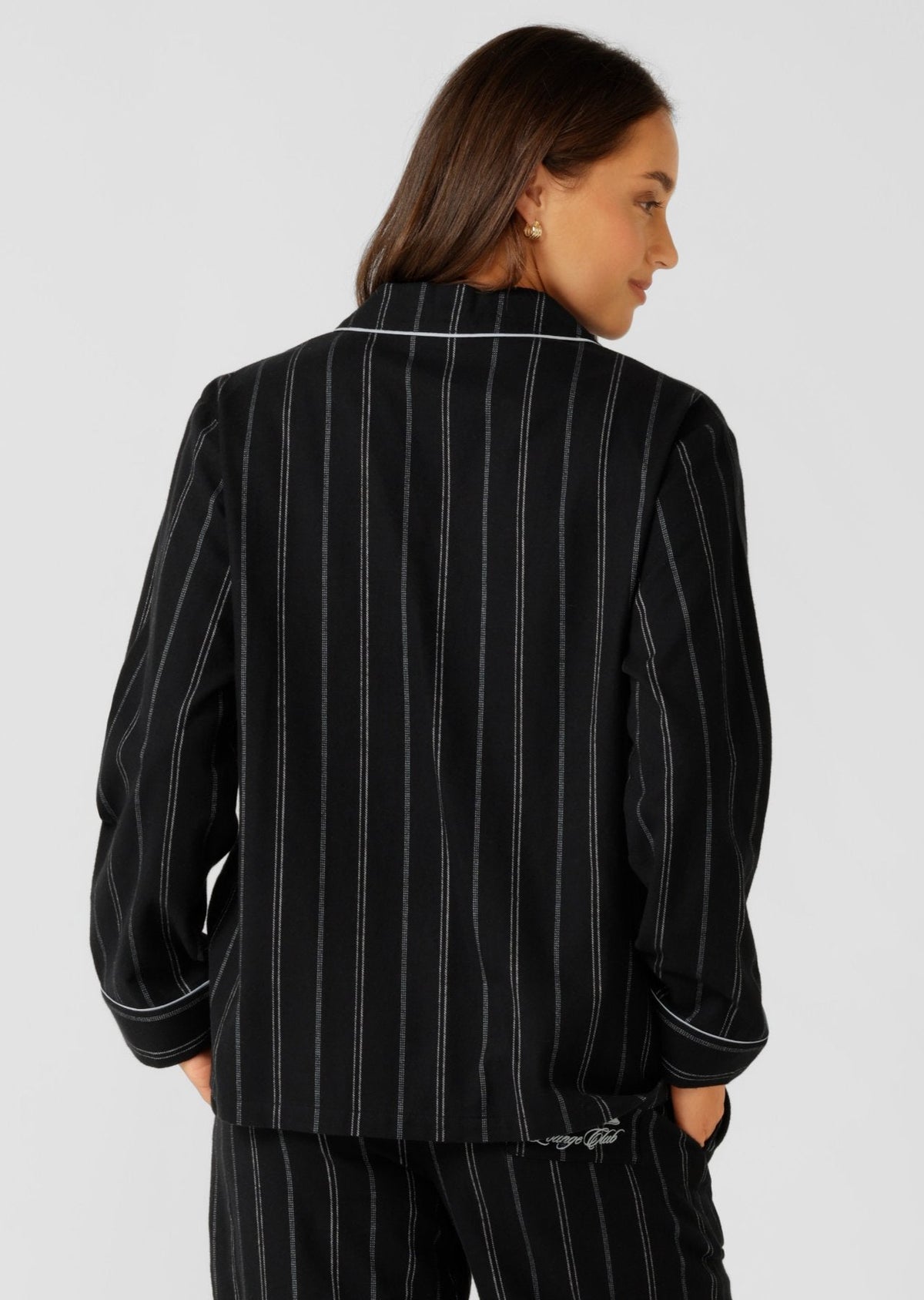 Flannel Lounge Shirt