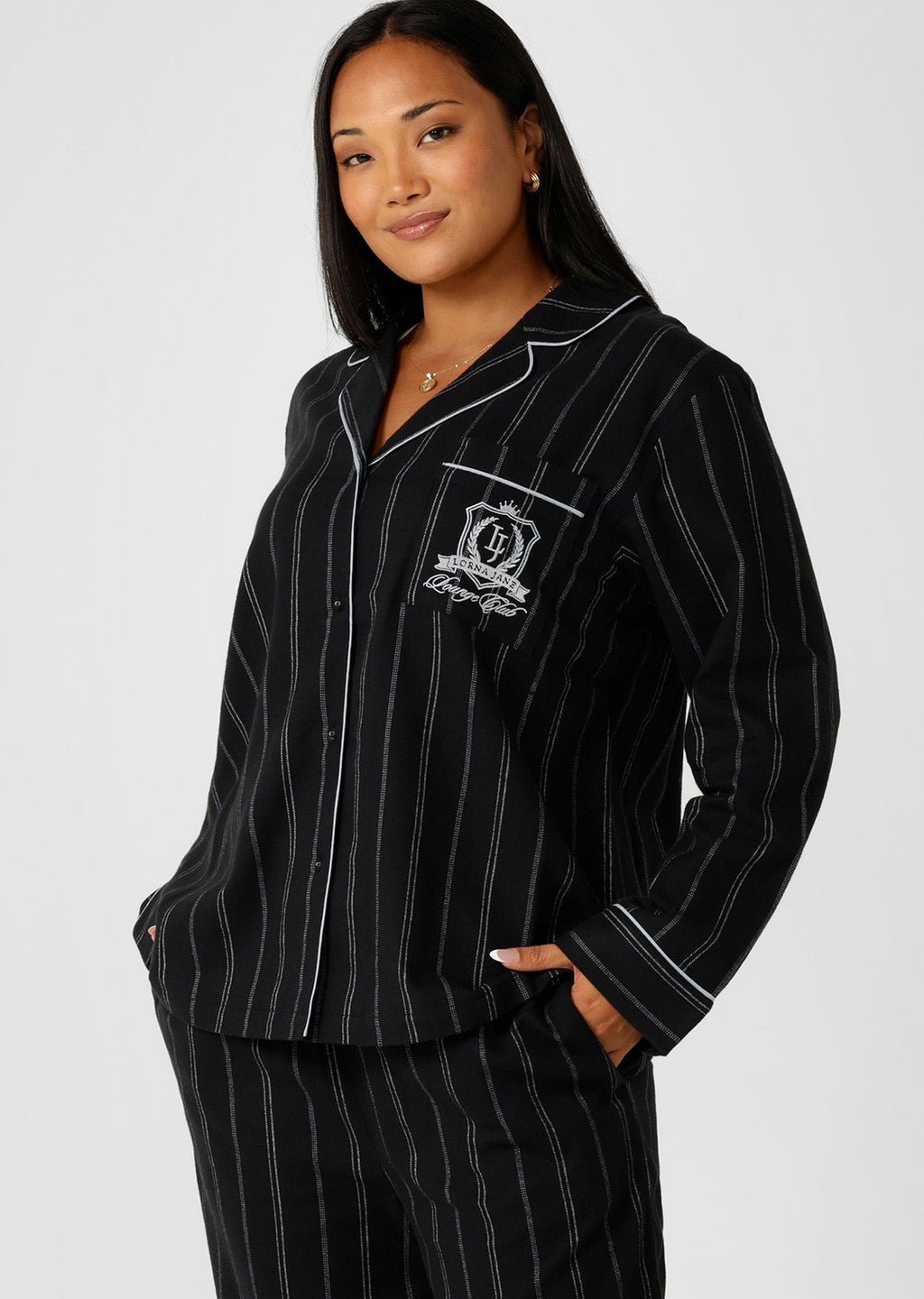 Flannel Lounge Shirt