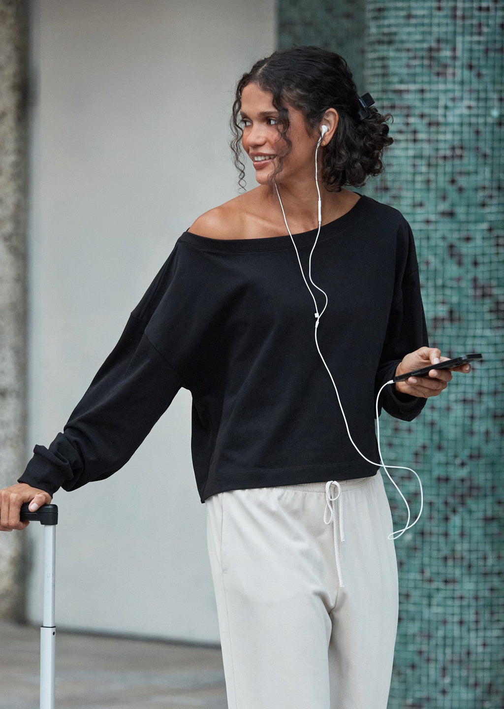 Cloud Soft Relaxed Fit Long Sleeve Top