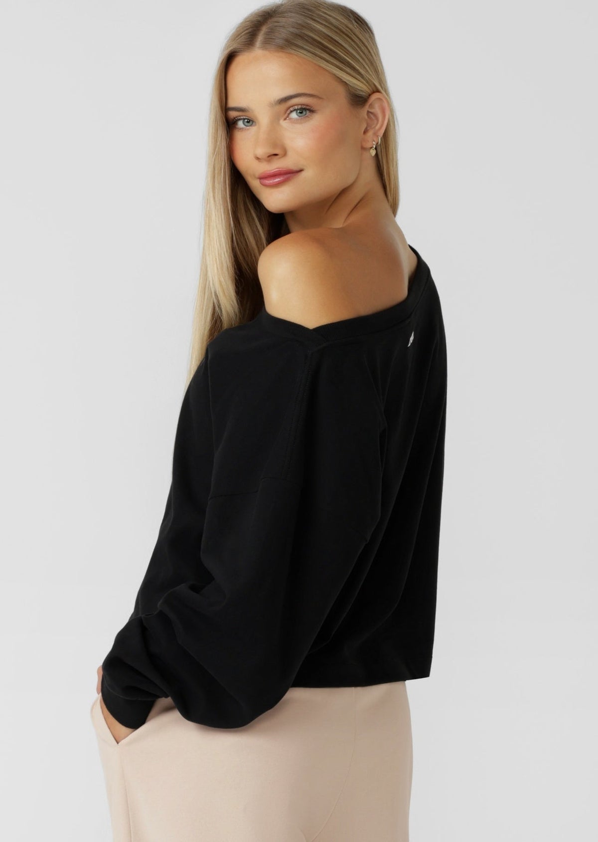 Cloud Soft Relaxed Fit Long Sleeve Top