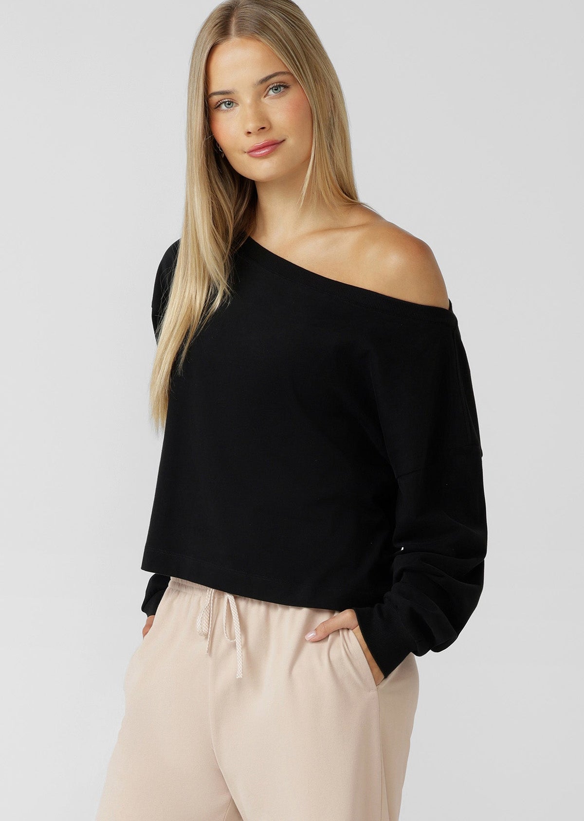 Cloud Soft Relaxed Fit Long Sleeve Top