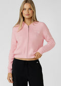 Boucle Knit Bomber Jacket