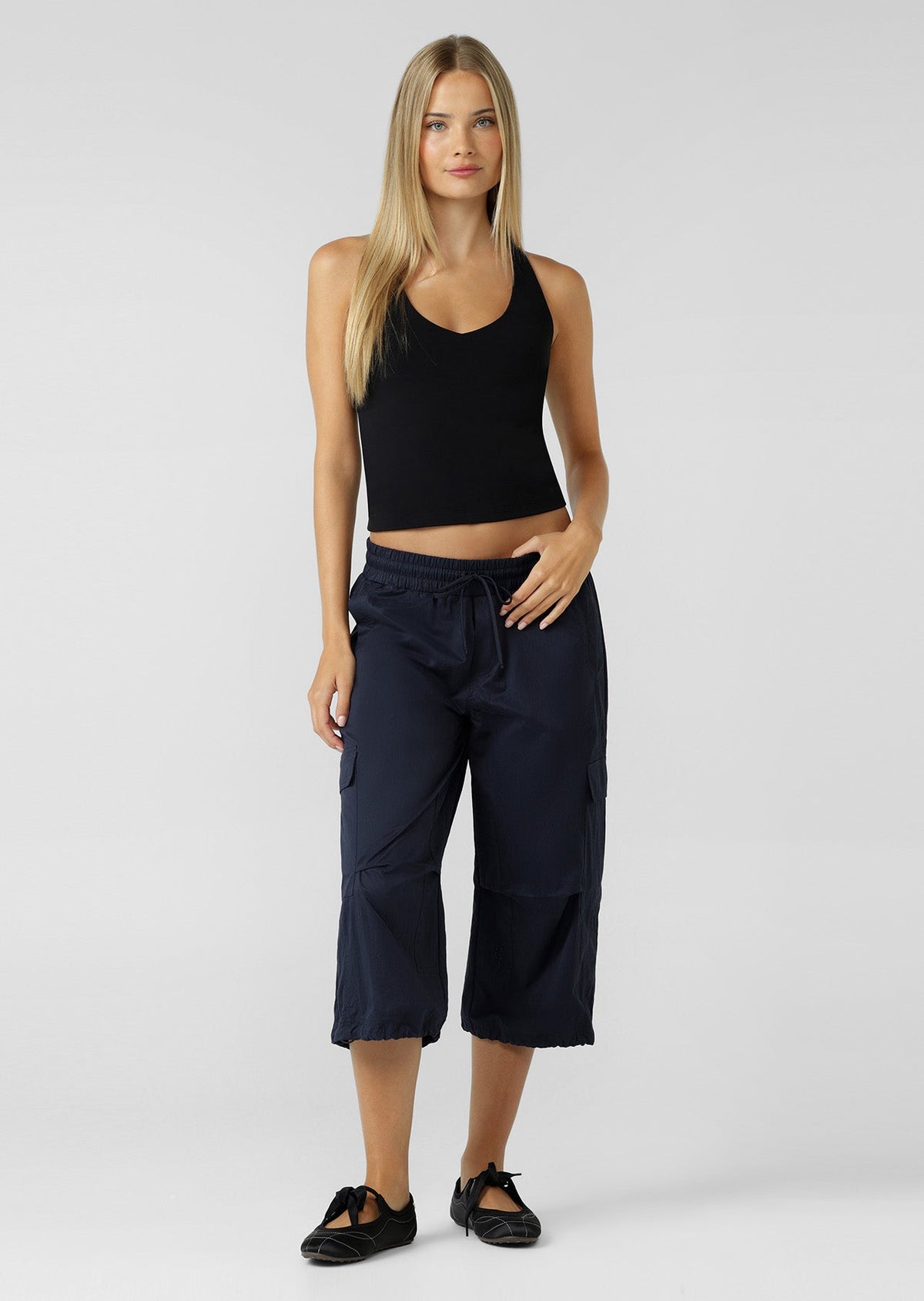 Go-To Cropped Cargo Pants
